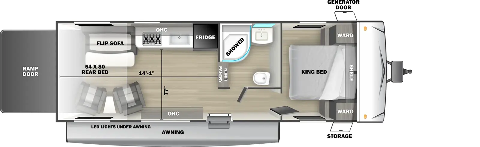 2530SRE Floorplan Image